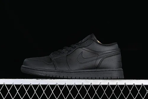 All categories Air Jordan Jordan series basketball shoes Air Jordan 1 Low Z version Air Jordan 1 Low AJ1 Joe 1 black and gray low-top cultural casual sneakers 553558-091